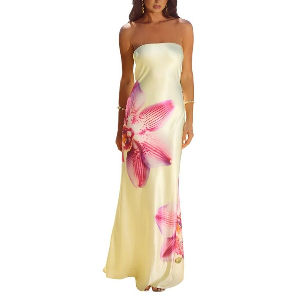 Deli S Womens  Printed Maxi Dress